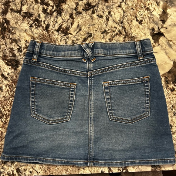 Crewcuts J. Crew Kids Girls Denim Mini Skirt- Like New - Girls SZ 7 - Picture 8 of 11